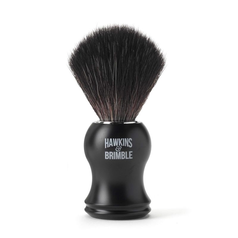 Hawkins &amp; Brimble - Luxury Shaving Brush for Men - For a Richer Lather and Smoother Shave Brush for Mens with Synthetic Soft Bristles and Vegan Friendly - Mens Grooming Synthetic Shaving Brush