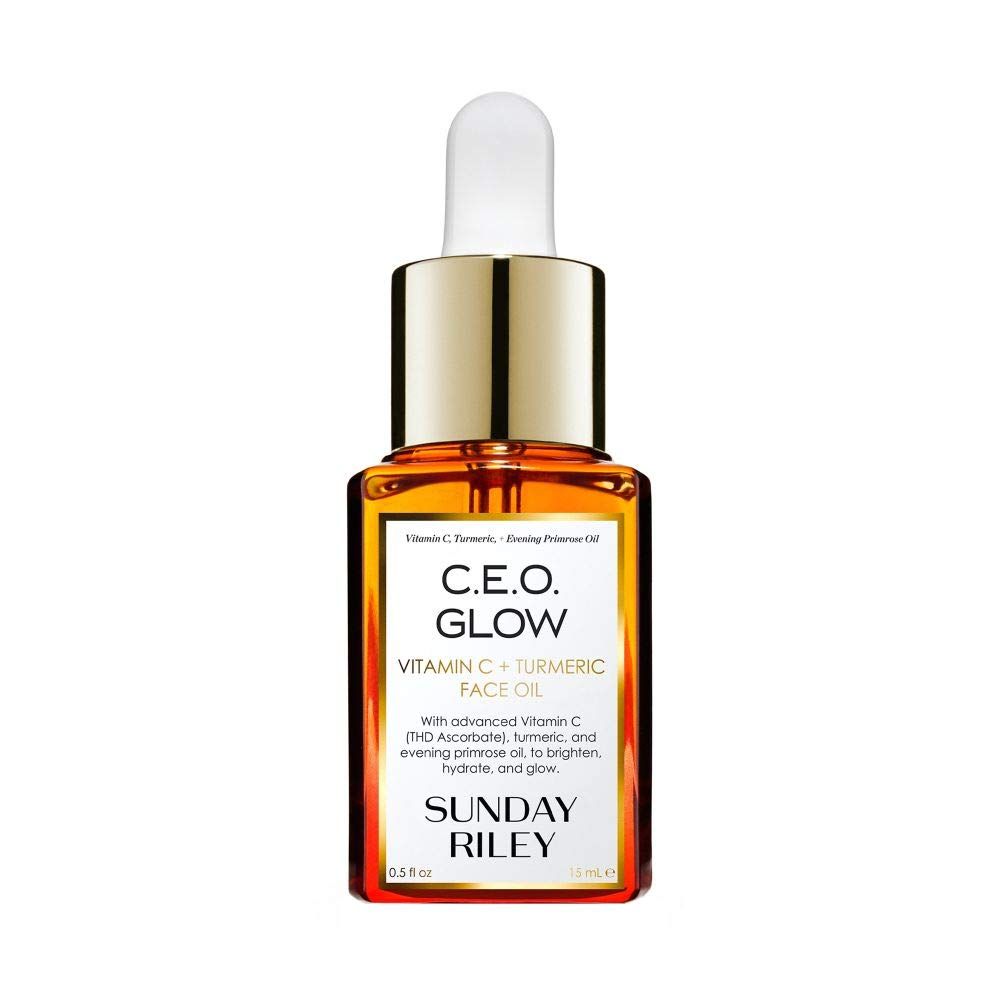 Sunday Riley C.E.O. Glow Vitamin C &amp; Turmeric Face Oil, 0.5 Fl Oz