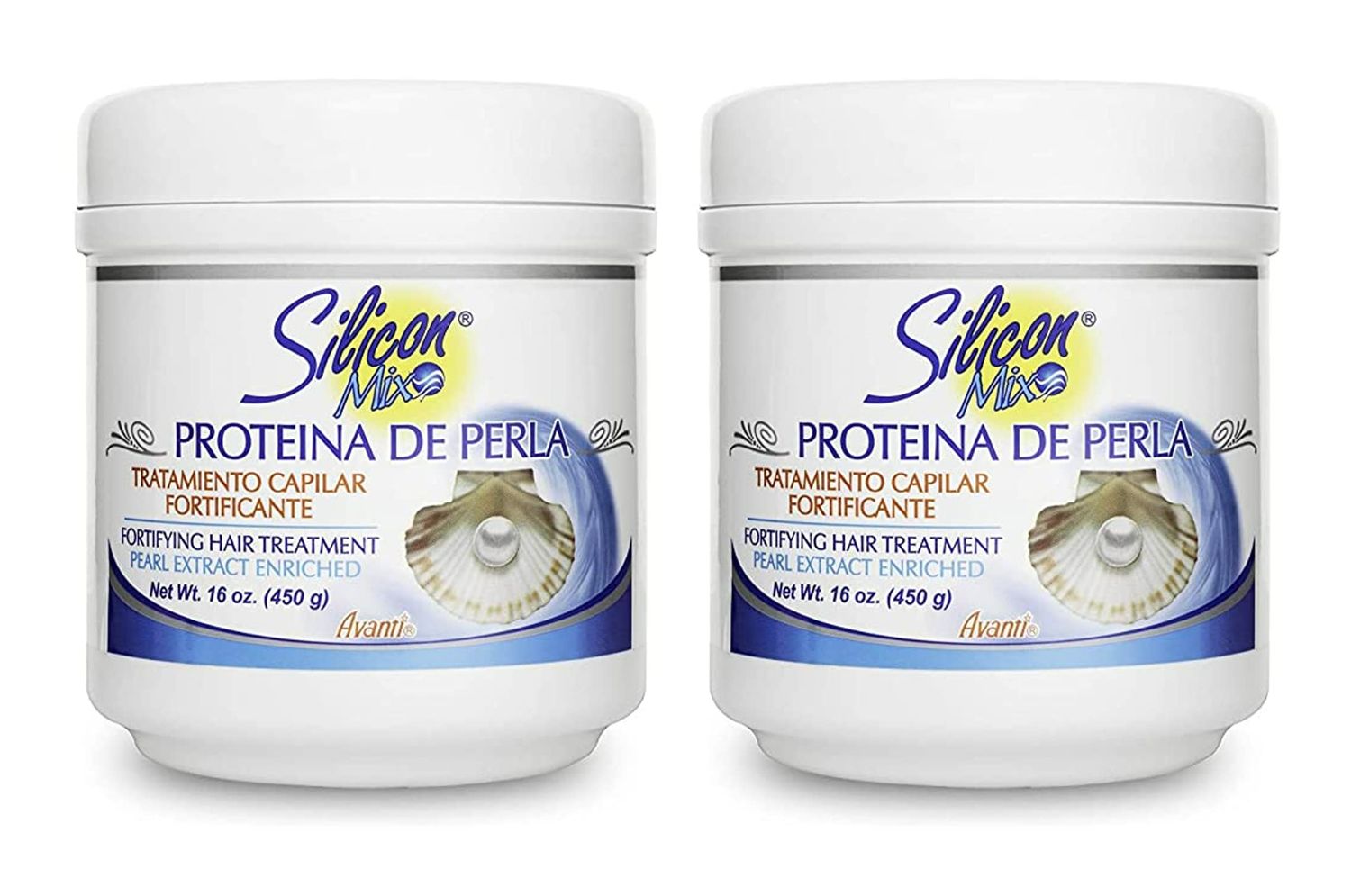 Silicon Mix Protieina De Perla Hair Treatment 16oz &quot;Pack of 2&quot;