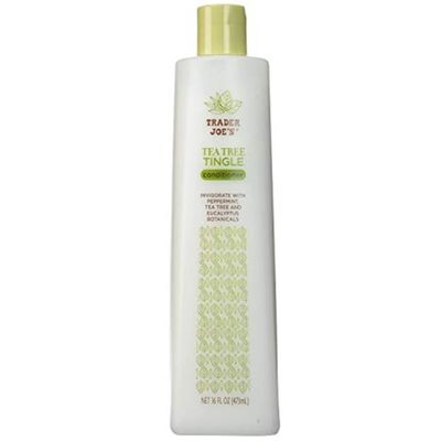 Trader Joe&#39;s Tea Tree Tingle Conditioner with Peppermint and Eucalyptus - Cruelty Free (16 oz)
