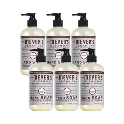Meyers Lavender Liquid Hand Soap, 12.5 Oz, (Pack of 6)