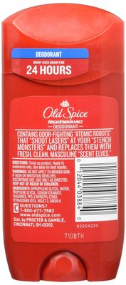Old Spice High Endurance Fresh Scent Deodorant for Men - 3 Oz / 85g x 3 Pack