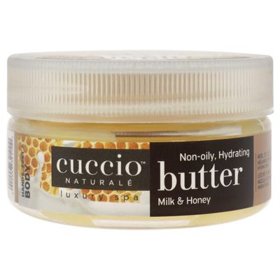 Cuccio Naturale Butter Babies - Ultra-Moisturizing, Renewing, Smoothing Scented Body Cream - Deep Hydration For Dry Skin Repair - Formulated With All Natural Ingredients - Milk &amp; Honey - 1.5 Oz
