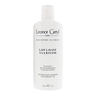 Leonor Greyl Paris - Lait Lavant a La Banane - Gentle Shampoo For Daily Use - Natural Purifying Hair Care Shampoo for All Hair Types (6.7 oz)