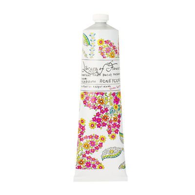 Library of Flowers Honeycomb Handcreme, 2.3 oz. - Sugared Fig, Ambrosia Honey &amp; Royal Bee Blossom - Scented Hand Cream for Women, Moisturizing Hand Lotion for Dry Hands, Shea Butter &amp; Cocoa Butter