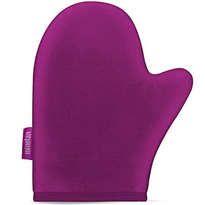 Mine Self Tanning Mitt | Bronze On - Sunless Tanner Applicator Glove with Thumb, Streak-Free, Velvety Soft, Washable, Reusable, Face &amp; Body, Great for Foam, Mousse, Gradual Lotion, &amp; Drops