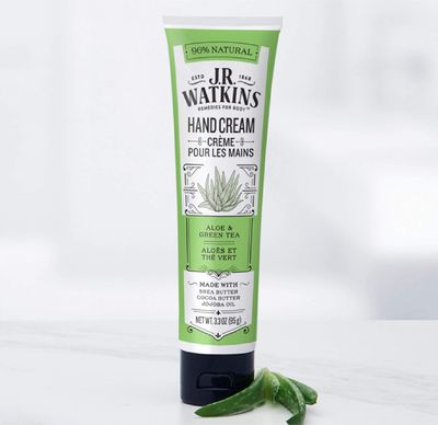 J.R. Watkins: Shea Butter Hand Cream, Aloe &amp; Green Tea 3.3 oz (2 pack)
