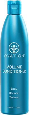 Ovation Hair Volume Conditioner - Light Conditioner for Fine Hair - 12 oz - Lightweight Rinse For Voluminous, Bouncy Hair - With Olive Oil, Vitamin B5, Antioxidants - No Parabens and Sulfates