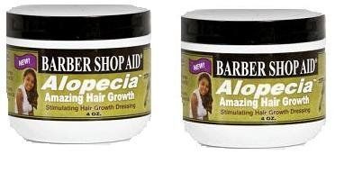 Barber Shop Aid Alopecia Hair Dressing 4 oz. (Pack of 2)