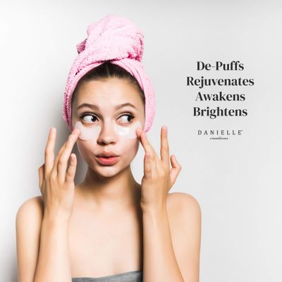 Danielle Puffiness No More Hydrogel Undereye Masks, 6 Pairs, Collagen &amp; Cucumber, 6 Count