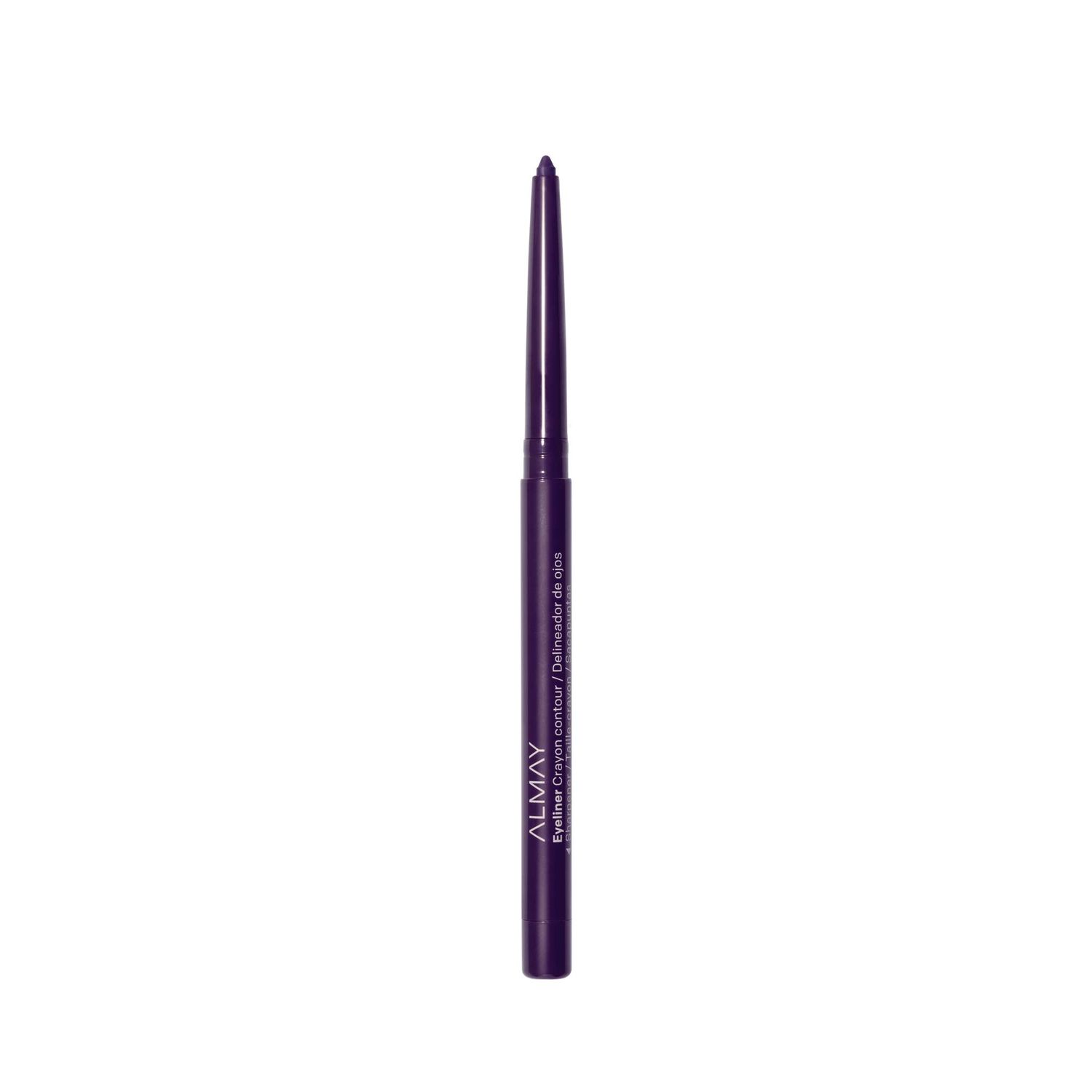 Almay All-Day Eyeliner Pencil, Hypoallergenic, Cruelty-Free, Ophthalmologist Tested, Long Wearing and Water Resistant, Black Amethyst, 0.01 Oz