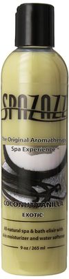 Spazazz SPZ-280 Original Elixir Bottle Spa and Bath Aromatherapy, 9-Ounce, Coconut Vanilla Exotic