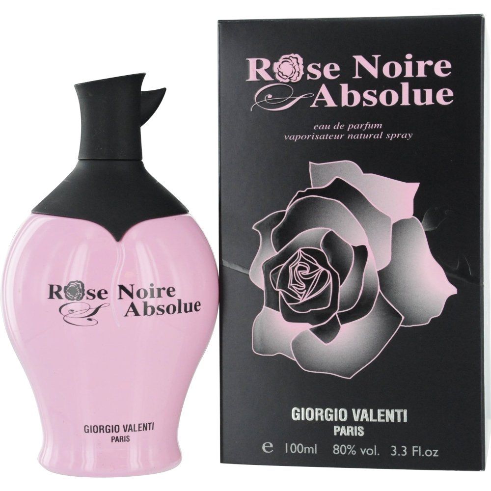 Giorgio Valenti Rose Noire Absolue Eau De Parfum Spray for Women, 3.3 Ounce