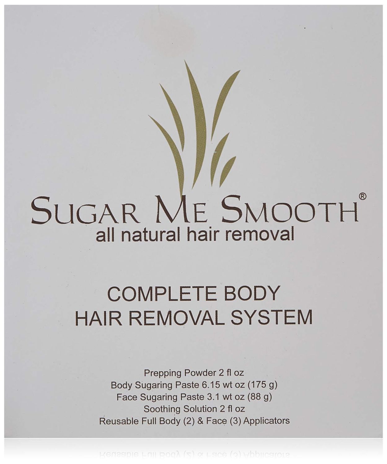 Complete Body Hair Removal System Kit by Sugar Me Smooth for Unisex - 9 Pc Kit