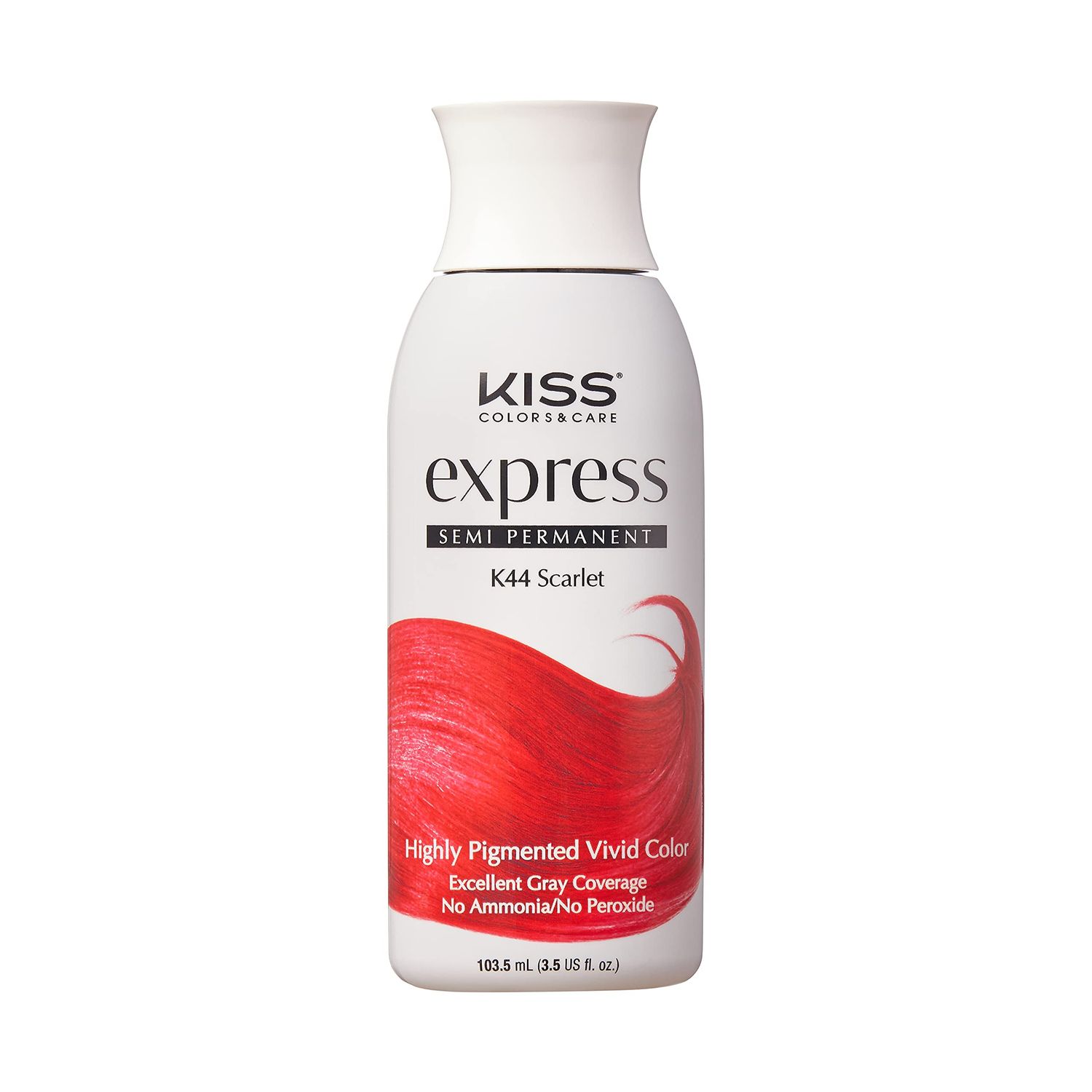 Kiss: Express Semi Permanent Hair Color - Scarlet K44-Scarlet