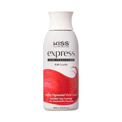 Kiss: Express Semi Permanent Hair Color - Scarlet K44-Scarlet