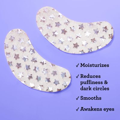 Bliss Eye Got This Holographic Foil Eye Masks - 5 Pack - Refreshing and Awakening Eyes - Reduces Puffiness and Dark Circles - Clean - Vegan &amp; Cruelty-Free