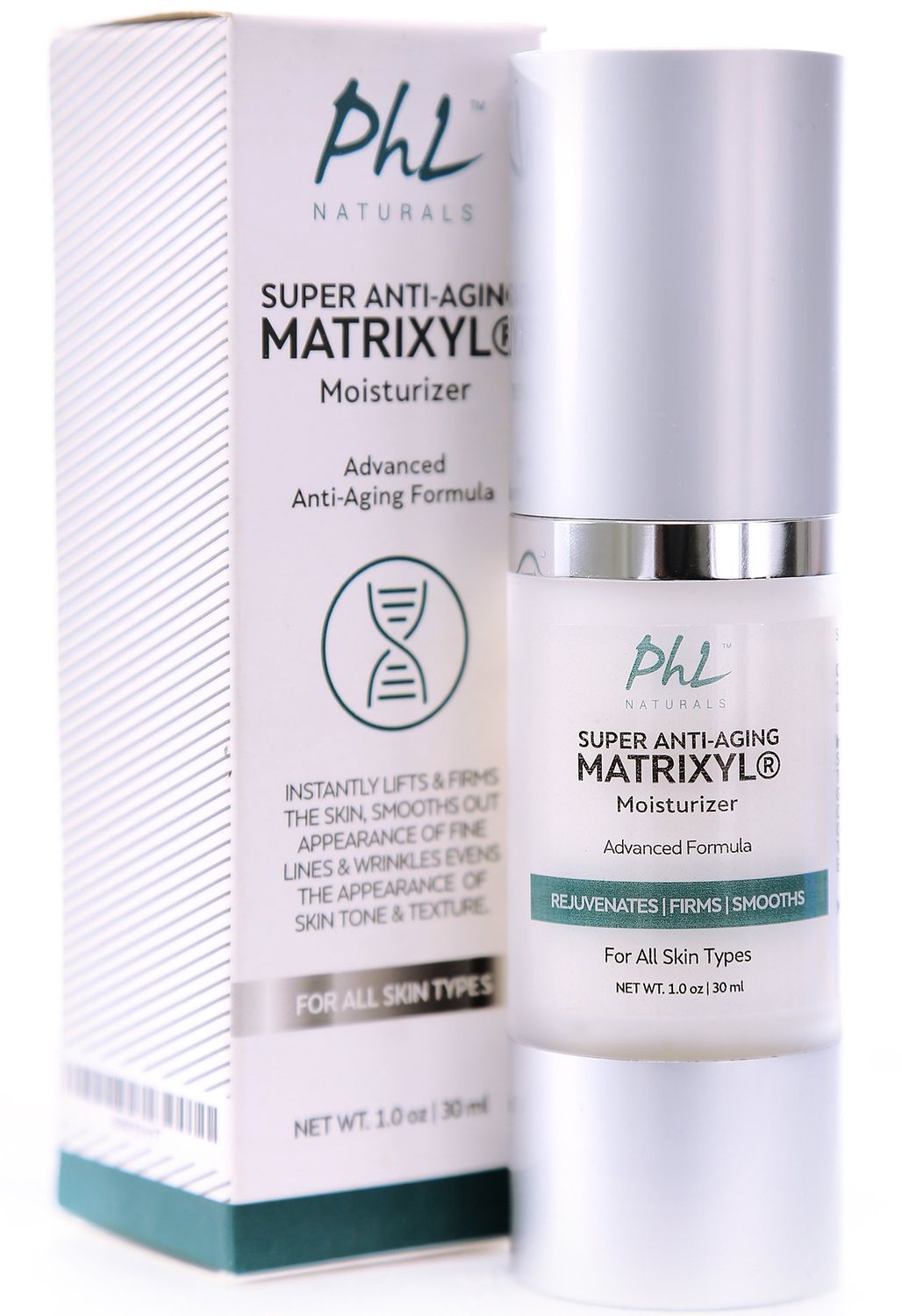 Anti Aging Face Cream with Peptides - Best Moisturizer for Wrinkles, Lifts and Firms Skin, Smooths Wrinkles and Fine Lines for a More Radiant and Younger Looking Complexion - 1 oz (1.0 fl.oz./30 ml)