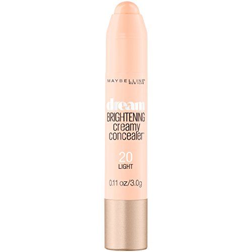 Maybelline New York Dream Brightening Creamy Concealer, Light, 0.11 oz.