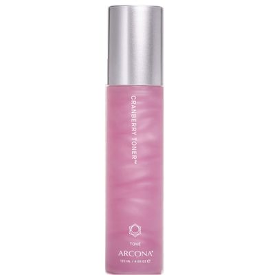Arcona Cranberry Extract and Rice Toner - Hydrating Milky Brightening Tonic for Glowing Skin. 4.05 fl oz., Made in The USA
