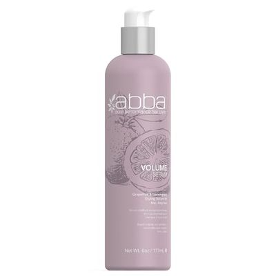 ABBA Volume Serum, Grapefruit &amp; Lemongrass, 6 Fl Oz (Pack of 1)