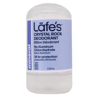 Lafe&#39;s Natural Deodorant | Unscented Crystal Mineral Rock Natural Deodorant | 2.25 Ounce (Pack of 1)