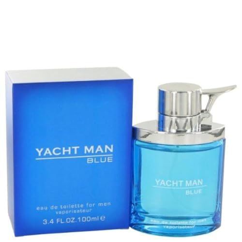 Yacht Man Blue by Myrurgia Eau De Toilette Spray 3.4 oz for Men
