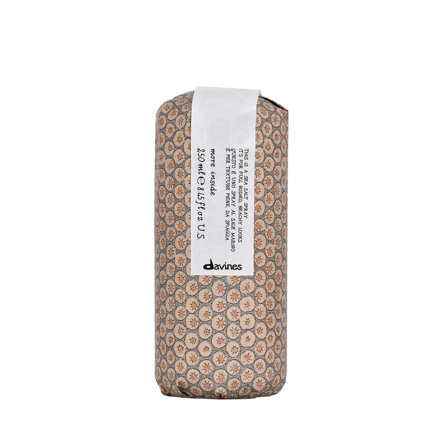 Davines This Is A Sea Salt Spray | Full-Bodied, Beachy Waves with Matte Finish | for All Hair Types | 8.45 Fl Oz