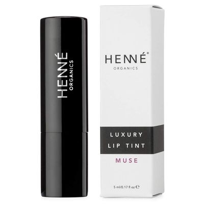 Henn Organics Luxury Lip Tint - Moisturizing, Sheer Natural Color - Muse (Berry Mauve)