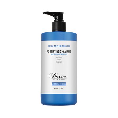 Baxter of California Men&#39;s Daily Fortifying Shampoo for All Hair Types, Cleanses and Strengthens, Fresh Mint Scent,16 oz