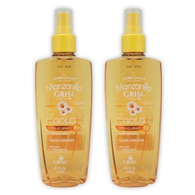 Grisi Chamomile Hair Lotion Manzanilla Lightens &amp; Detangles 8.4 oz.. (2 Pack).. HPVagr by Grisi