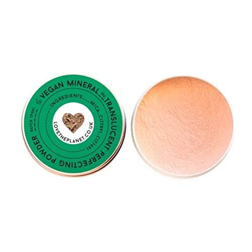 Love the Planet Vegan Transclucent Perfecting Powder in Refillable Tin