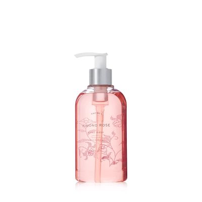 Thymes Moisturizing Hand Wash Soap with Pump - Luxury Hand Soap Gently Cleanses &amp; Moisturizes - Skin Care with Glycerin &amp; Noni fruit - Classic, Floral Fragrance (Kimono Rose, 8.25 oz)