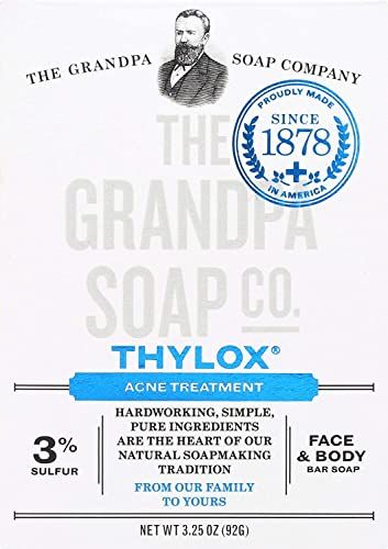 Grandpa&#39;s SOAP,THYLOX Acne TRTMNT, 3.25 OZ, 6 Pack