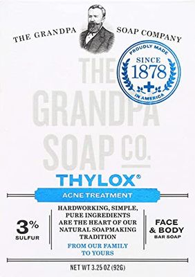 Grandpa&#39;s SOAP,THYLOX Acne TRTMNT, 3.25 OZ, 6 Pack