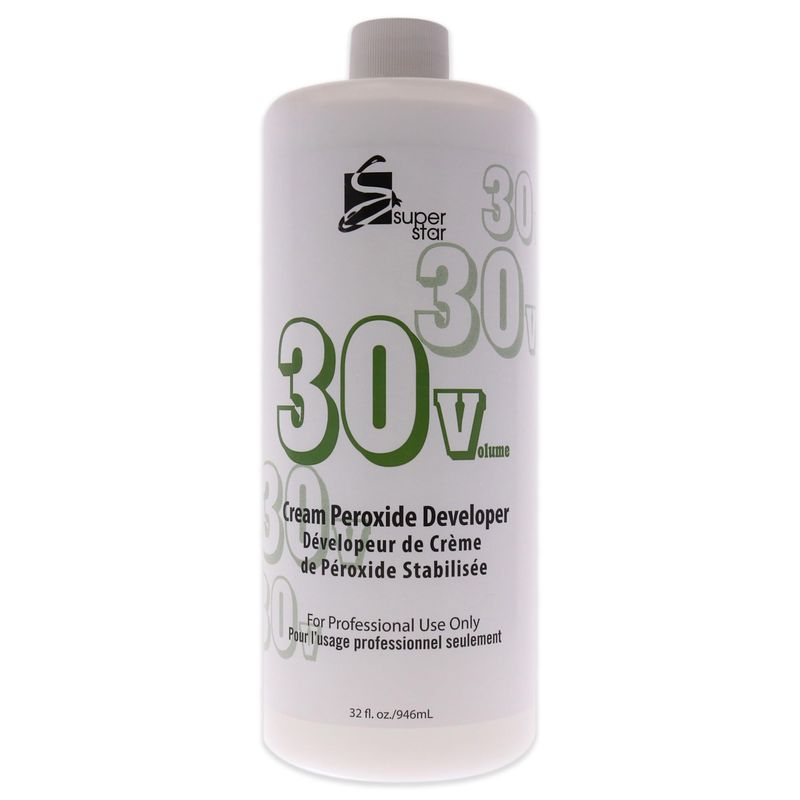 Super Star Superstar Stabilized Cream Peroxide Developer 30v Hc, 32 Oz