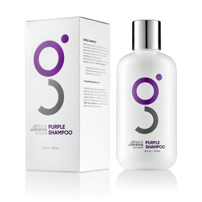 GBG Purple Shampoo for Blonde Hair - Hair Toner for Silver, Grey &amp; Blonde, Instantly Conditions Brassy Hair - Celebrity Stylist Purple Toning Shampoo for Soft, Shiny &amp; Silky Hair for Women &amp; Men, 8 Oz