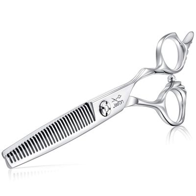 JASON 6&quot; Blending Hair Scissors, 30 Teeth Hair Thinning Scissor Professional Trimming Hair Cutting Shears for Barber, Hairdresser, Stylist, Women and Men, Japanese 440C Stainless Steel