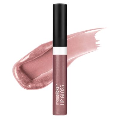 wet n wild MegaSlicks Lip Gloss, Ultra-Glossy, Vitamin-E Enriched, Ultra-Gloss High Shine Moisturizing, Cruelty-Free &amp; Vegan - Bronze Berry