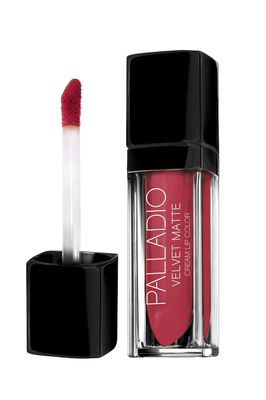 Palladio Velvet Matte Cream Lip Color, Brocade