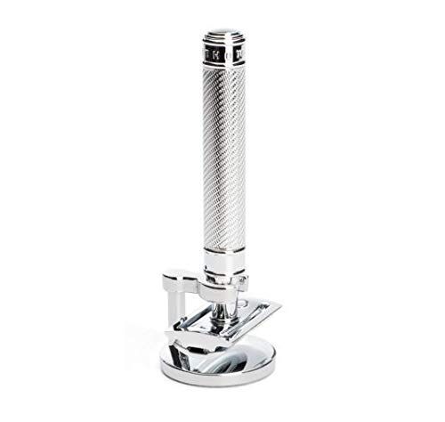 MHLE TRADITIONAL Stand for Razors | Shave Accessory | Robust Stainless Steel