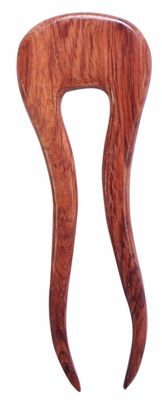 Marycrafts Wooden Rosy Simple Hair Pin, Hair Fork, Hair Stick, Hair Accessory Handmade (1 Pc.)