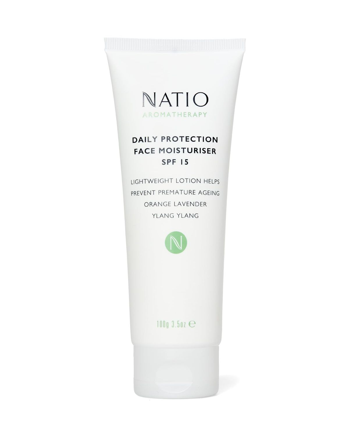 Natio Aromatherapy Daily Protection Face Moisturiser SPF 15 100g