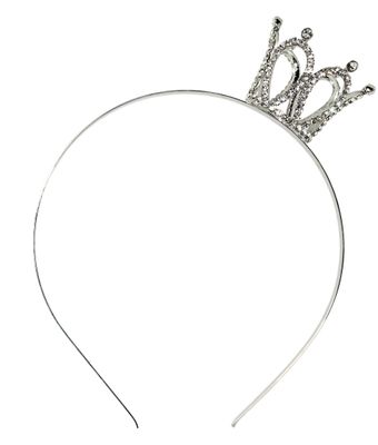 Elegant Birthday Crown, Tiara and Headband for Girls and Women - Queen-Inspired Silver Crowns for Parties and Celebrations