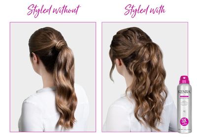 Kenra Volumizing Spray Clay 15 | Bodifying, Fullness Spray | 3X The Fullness | Medium Hold | Provides Texture &amp; Volume With A Long-Lasting Finish | All Hair Types | 4 oz