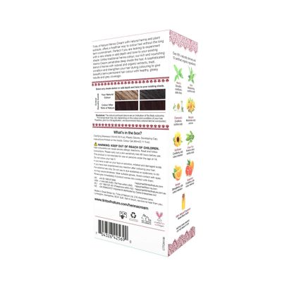 Tints of Nature Mahogany Red Semi-Permanent Henna Cream Hair Colour, Ammonia-Free and 95% Natural, 70ml
