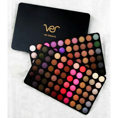 Ver Beauty Glamour Me 120 Colors Shimmer and Matte Professional Highly Pigmented Eyeshadow Palette Collection Makeup Cosmetics Kit Eye Set, Multicolor (VMP1211GLME)