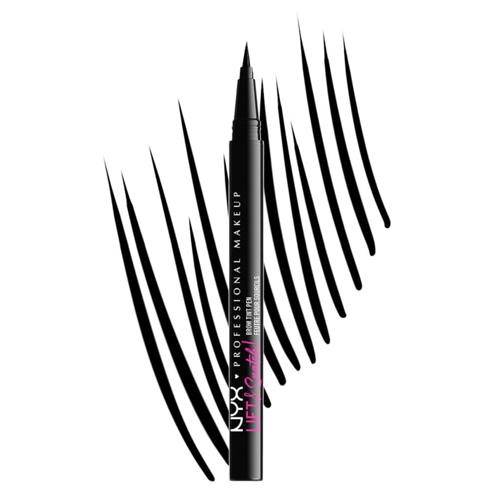 NYX PROFESSIONAL MAKEUP Lift &amp; Snatch Eyebrow Tint Pen, Black