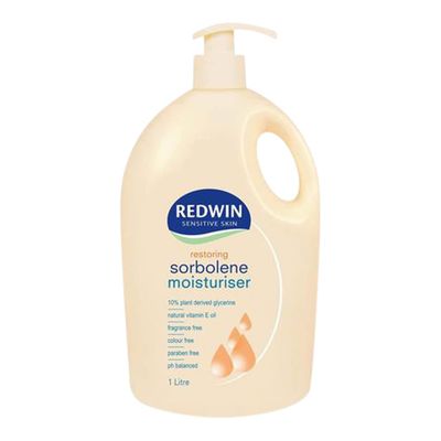 Redwin Sorbolene Moisturiser with Vitamin E Litre 1 Body Lotion import from Australia