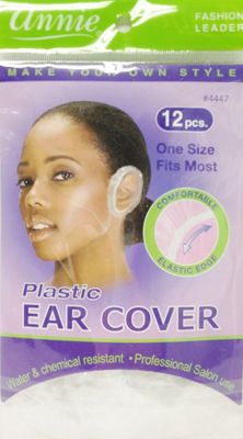 Annie Plastic Ear Cover 24 Pcs One Size Fits Most #4447